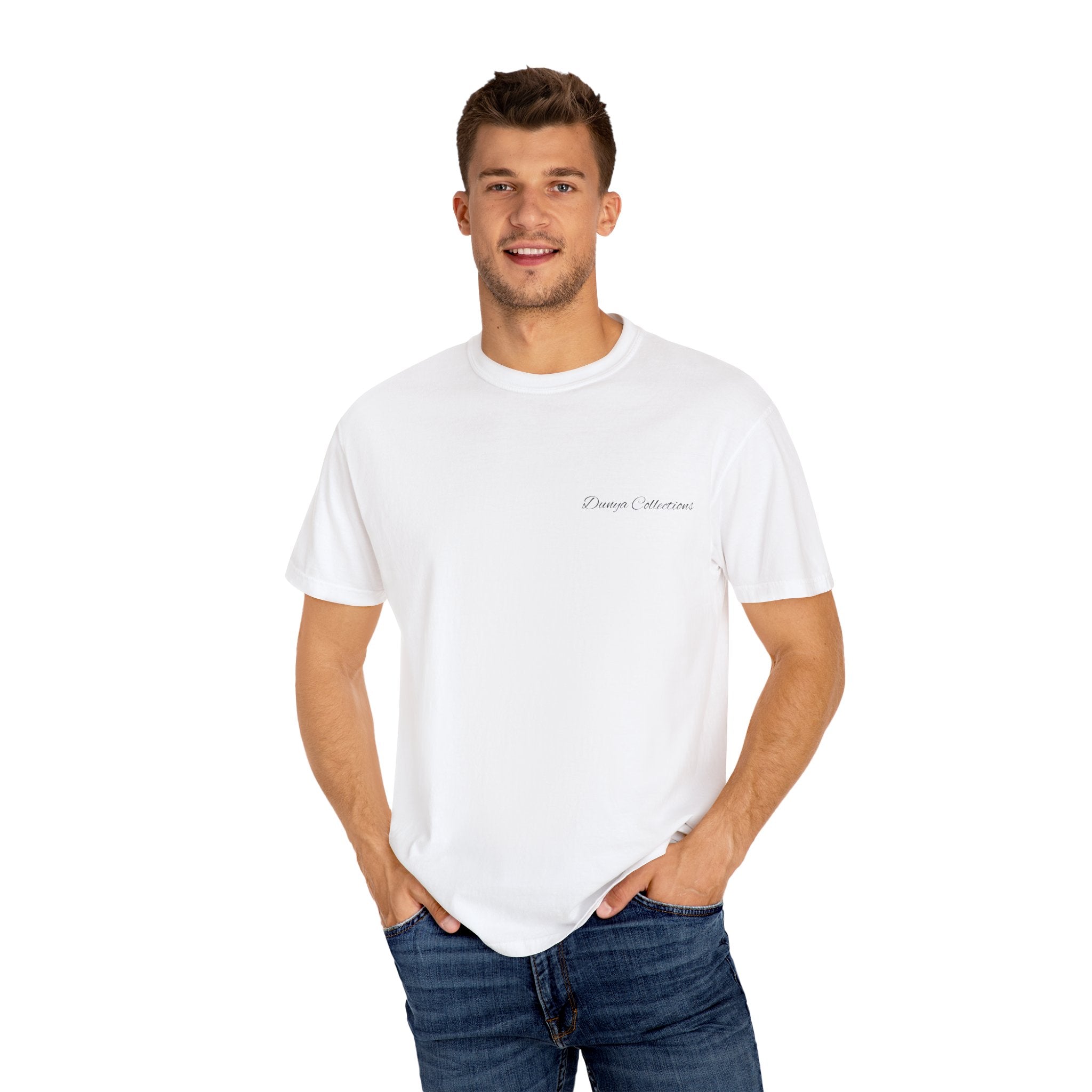 'Contentment is the Greatest Wealth' - White Tee