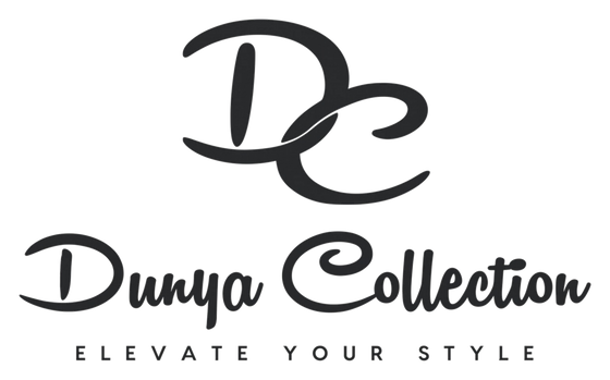 Dunya Collection DC logo with Elevate Your Style tagline