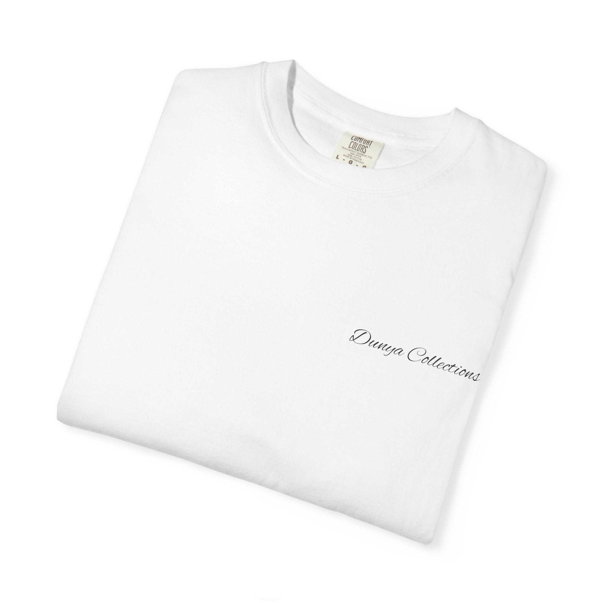 'Contentment is the Greatest Wealth' - White Tee